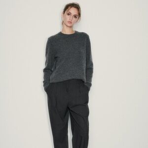 Zara Cashmere and Wool Blend Knit Sweater
